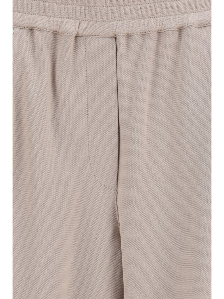 shorts cotton piqué pale oak by Selfnex