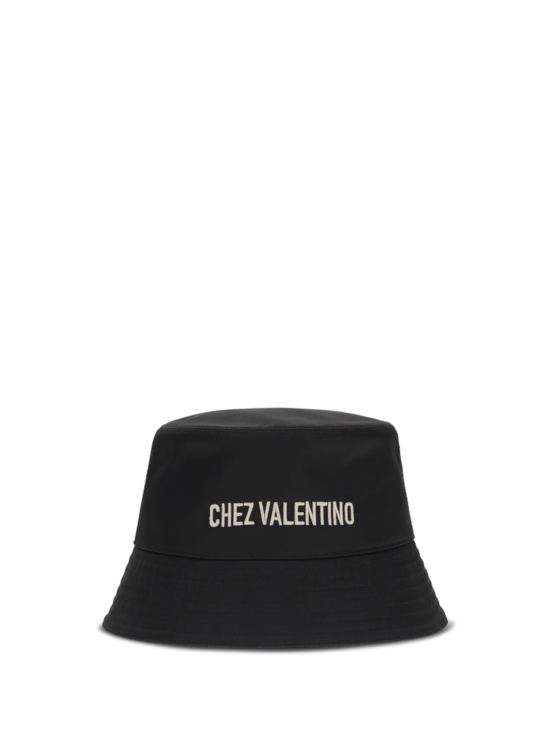 bucket hat black/cream by Selfnex