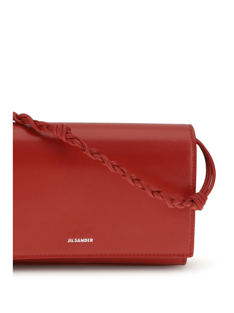 crossbody wallet tangle red by Selfnex