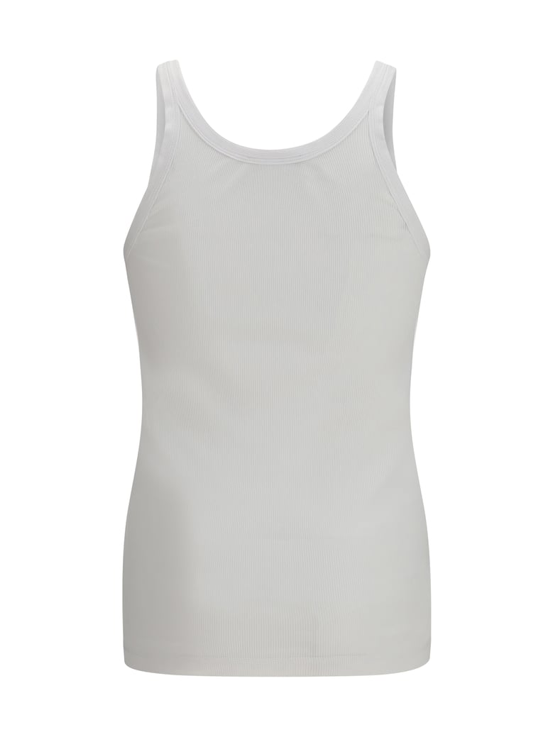 tank top cotton white by Selfnex