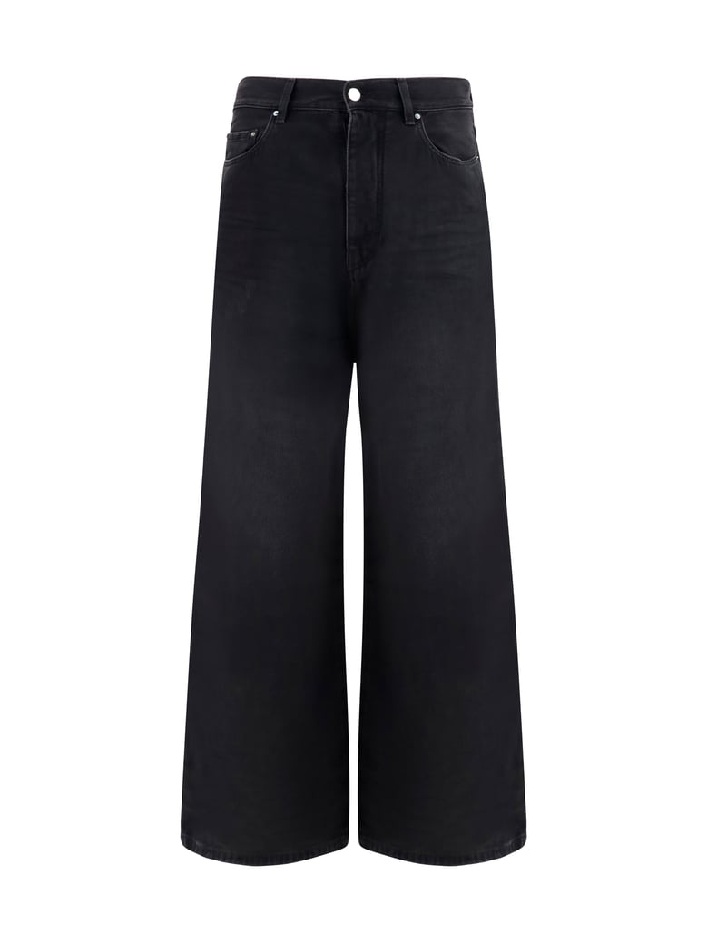 wide-leg jeans vintage black by Selfnex