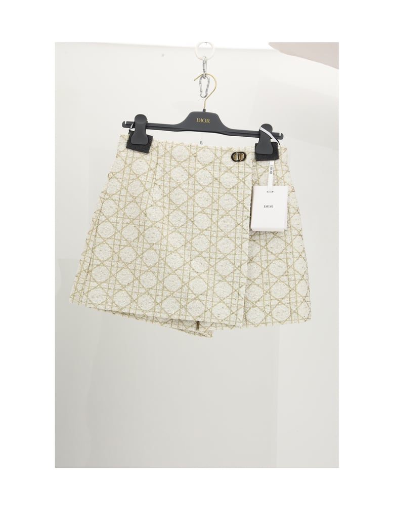 shorts db-tweed white by Selfnex
