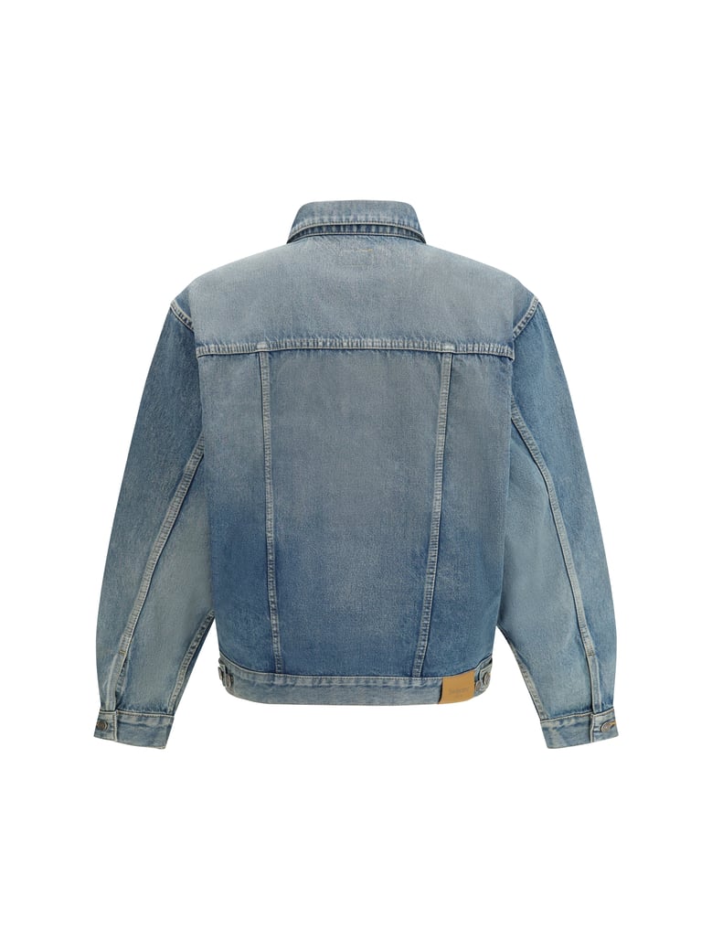 denim trucker jacket sky blue by Selfnex