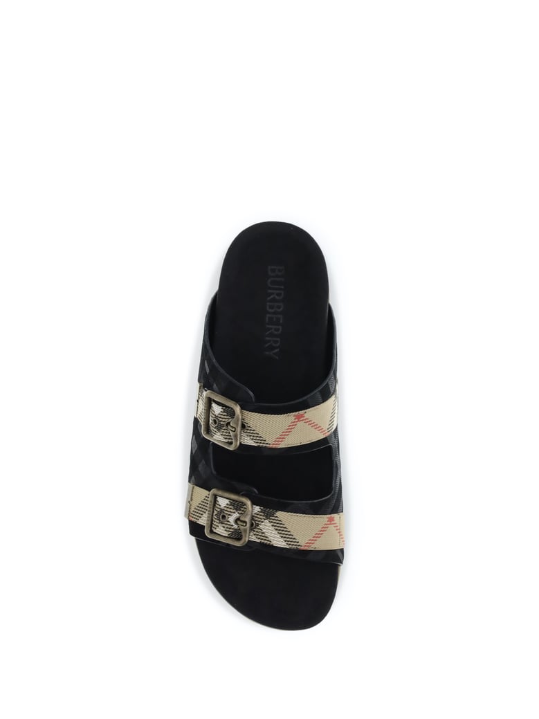 sandals urchin suede black by Selfnex