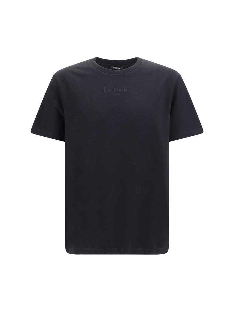 t-shirt embroidered logo black by Selfnex