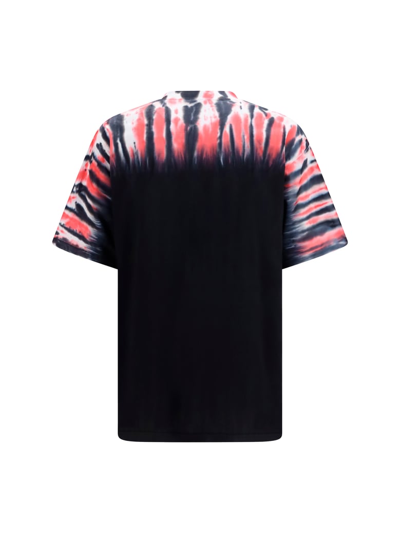t-shirt extreme tie dye black by Selfnex