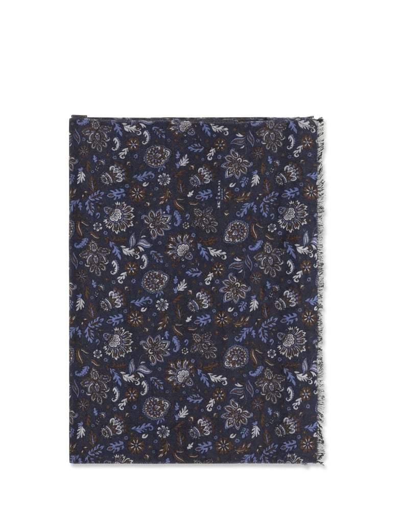 scarf paisley multicolour silk by Selfnex