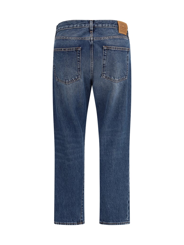 jeans twisted seam washed blue by Selfnex