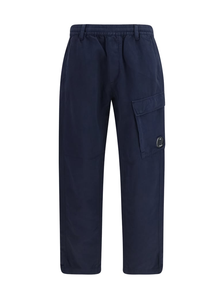 cargo pants cotton/linen total eclipse by Selfnex