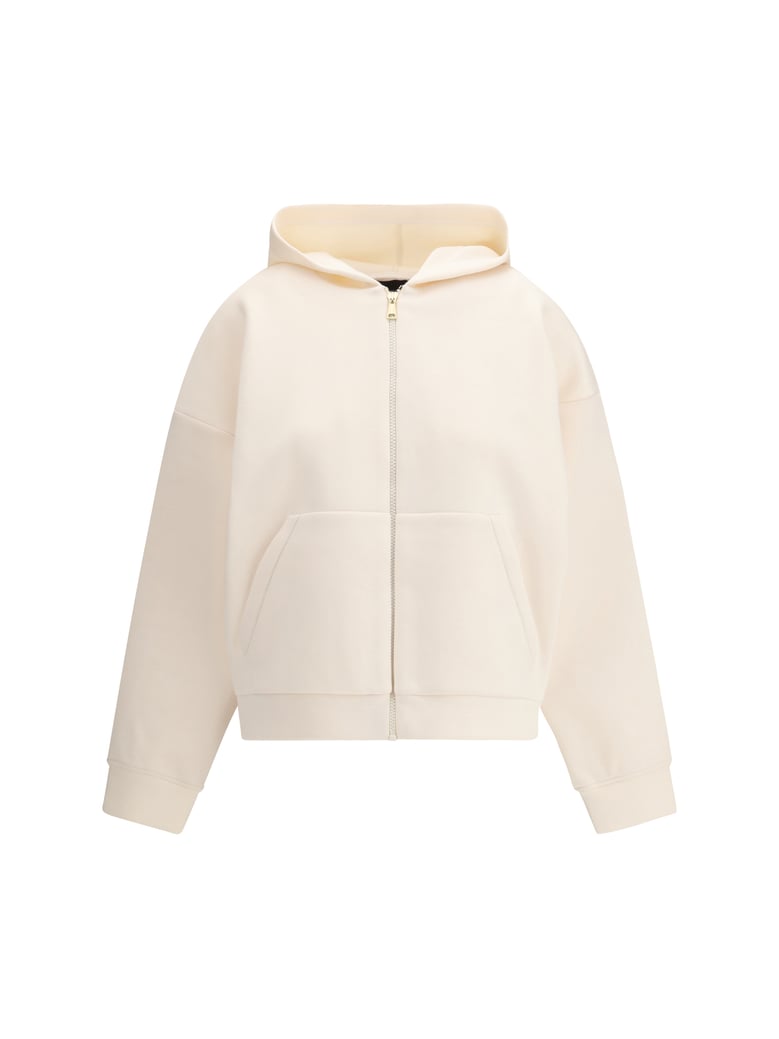 hooded sweatshirt cream by Selfnex