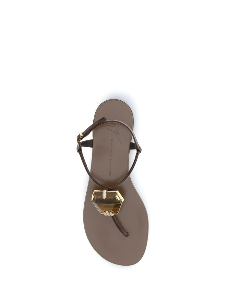 sandals pia muse hot brown by Selfnex