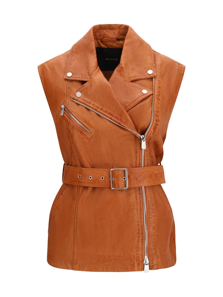 biker vest gypsy mocha by Selfnex