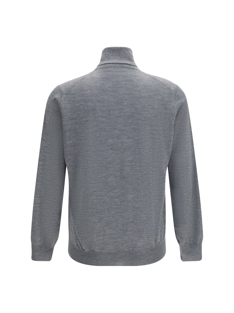 wool turtleneck sweater by Selfnex