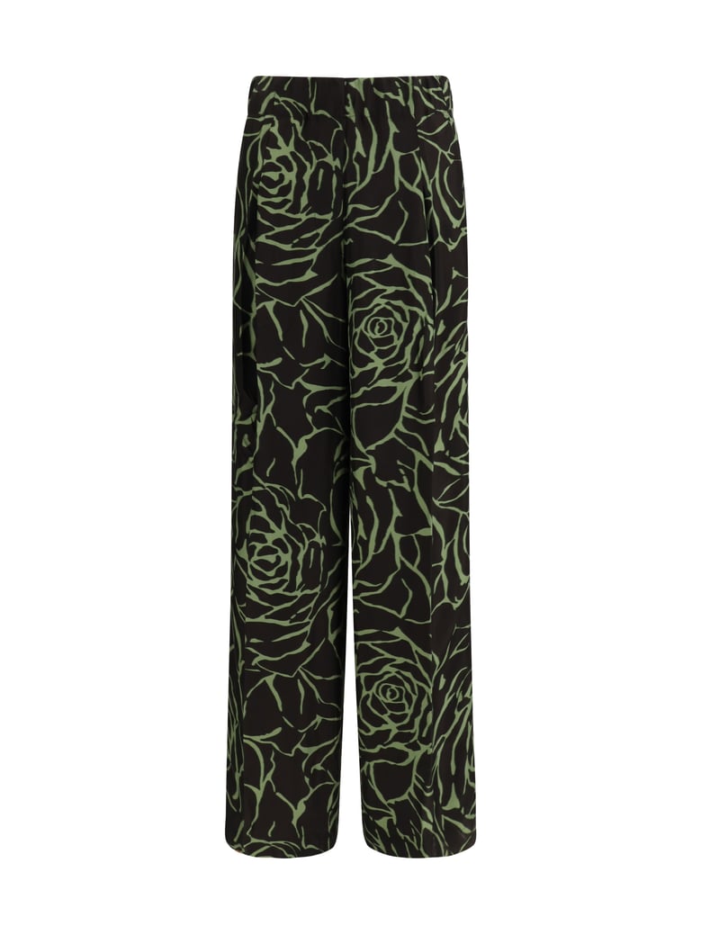 wide-leg pants black by Selfnex