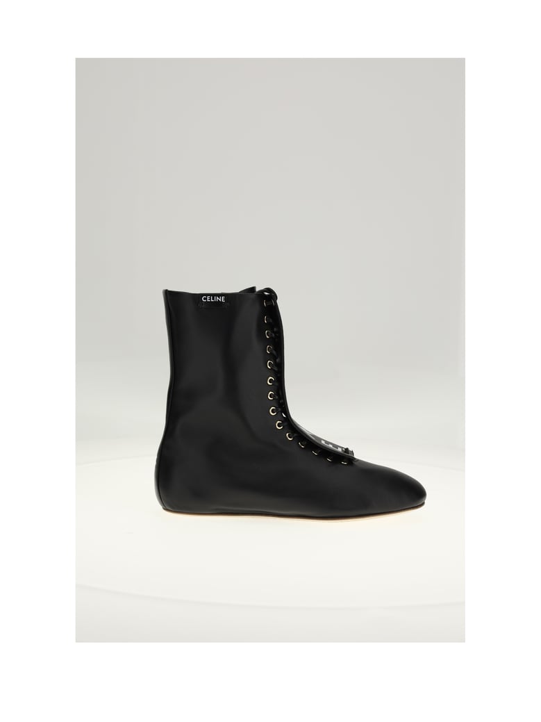 lace-up boot 05 black by Selfnex