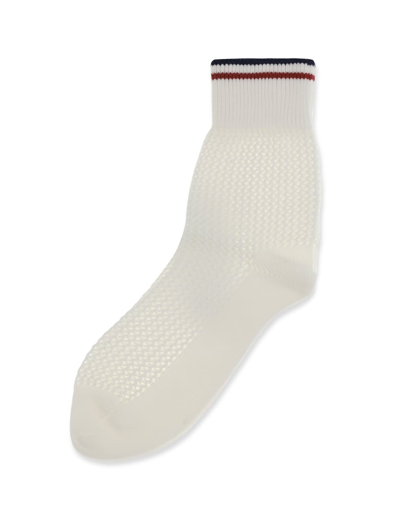 knitted socks white by Selfnex