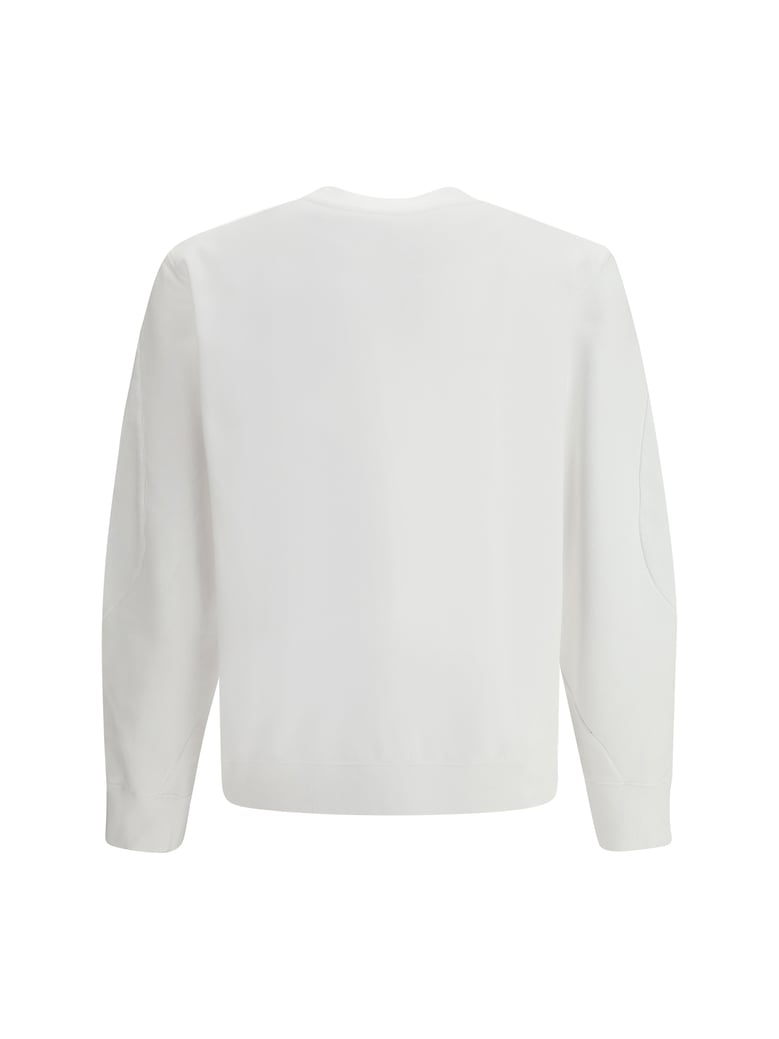 sweatshirt couture seam white by Selfnex