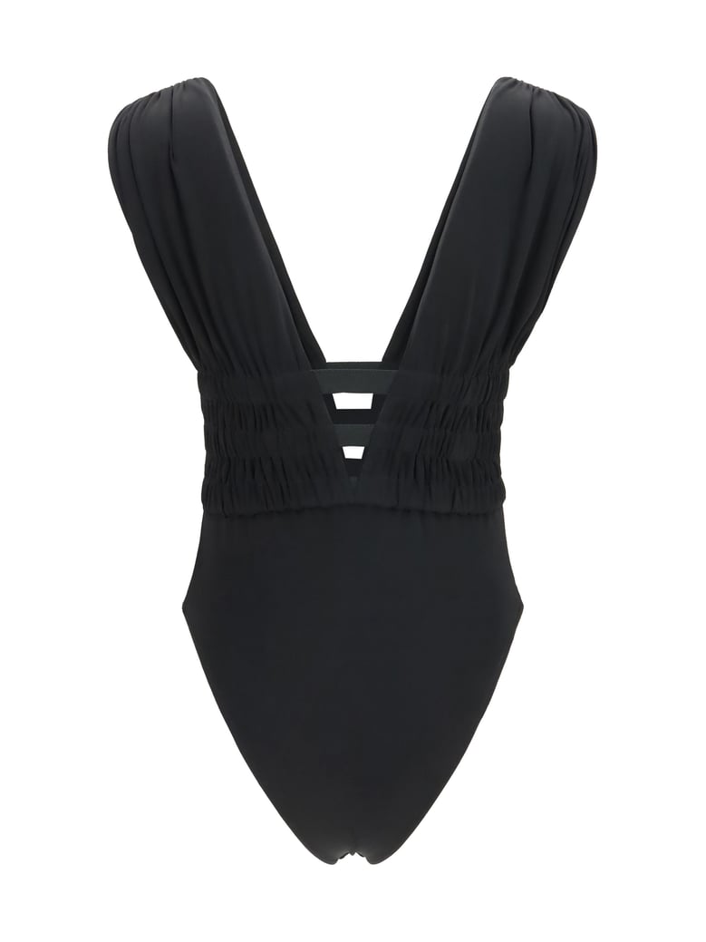 bodysuit fluid jersey black by Selfnex