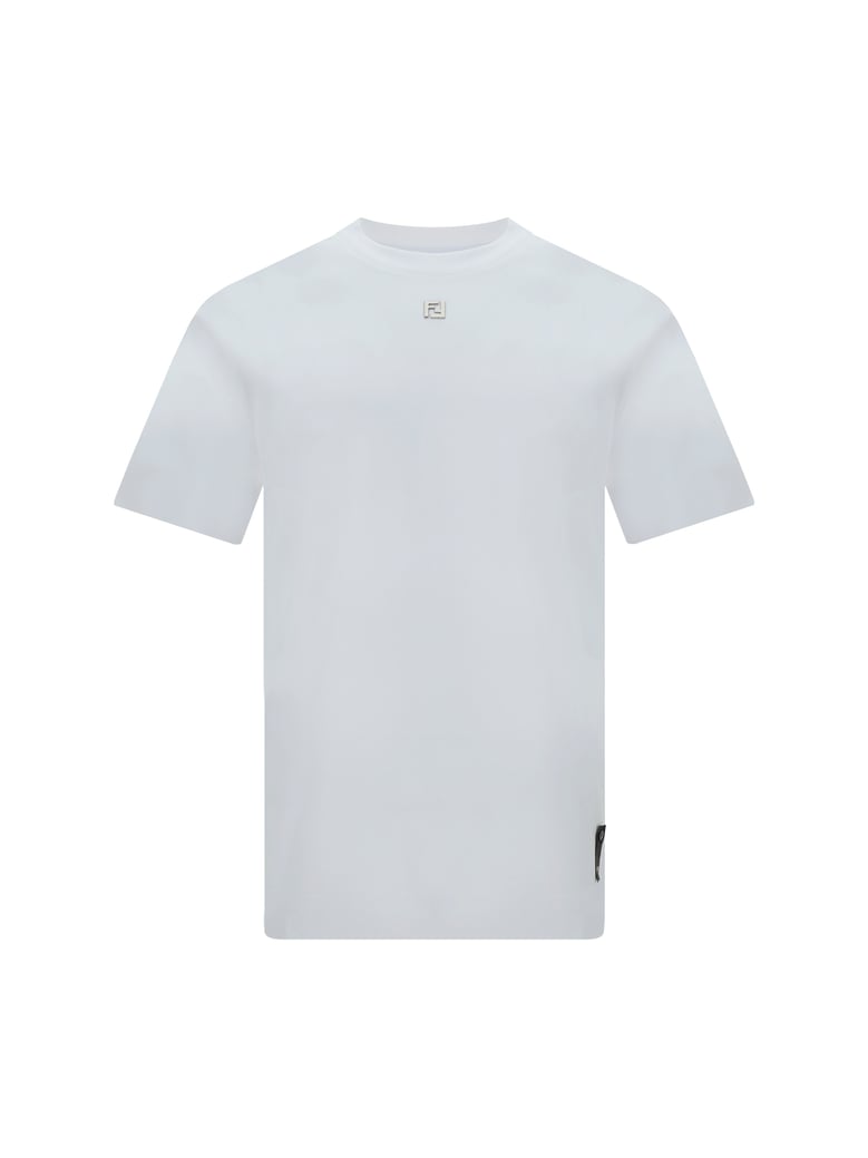 t-shirt ff logo white by Selfnex