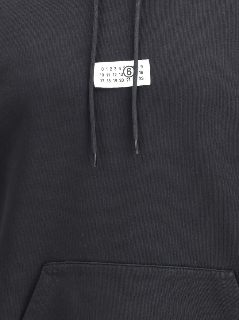 cotton hoodie black by Selfnex