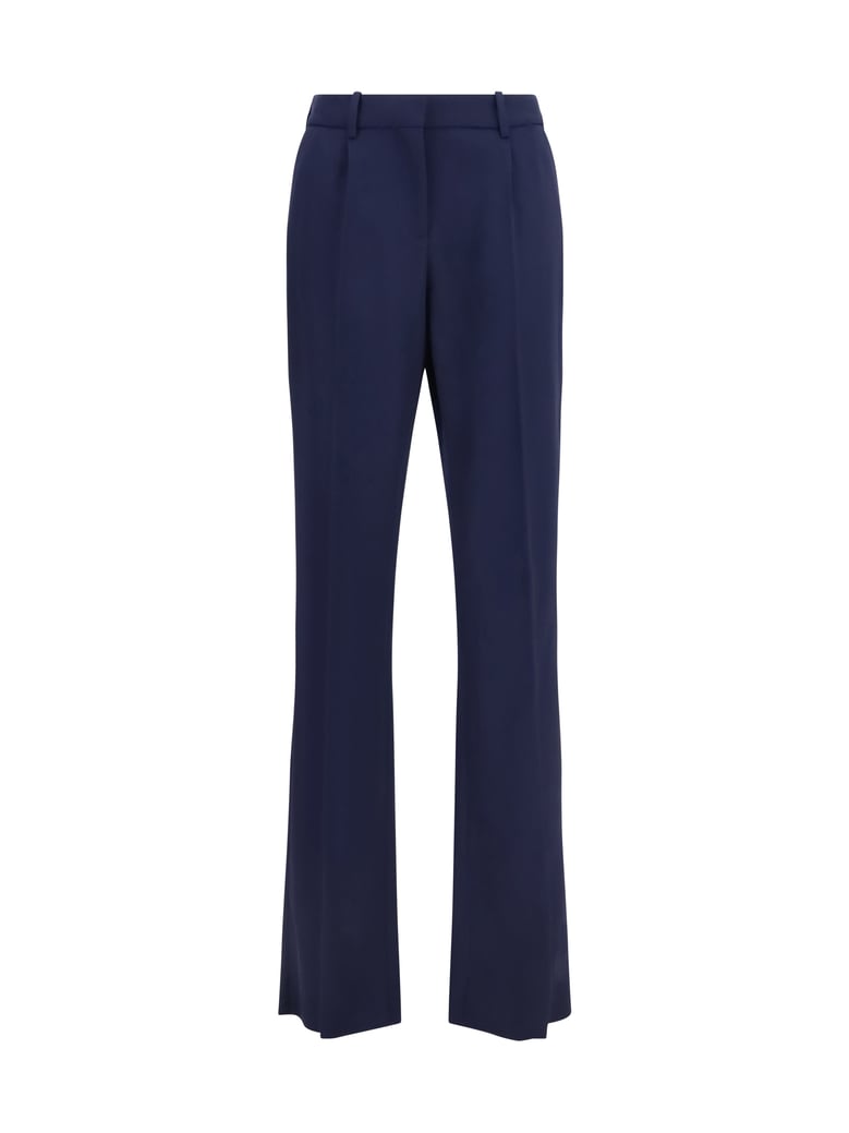 slim tailored pants navy by Selfnex