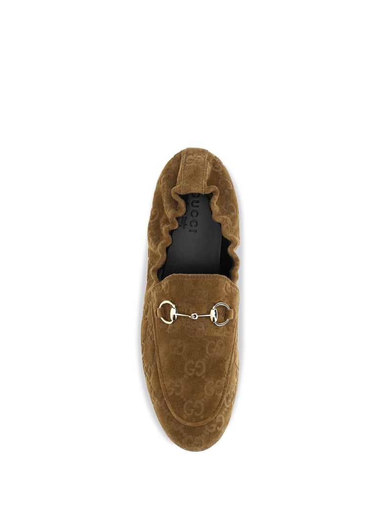 loafers gg suede pepper brown by Selfnex