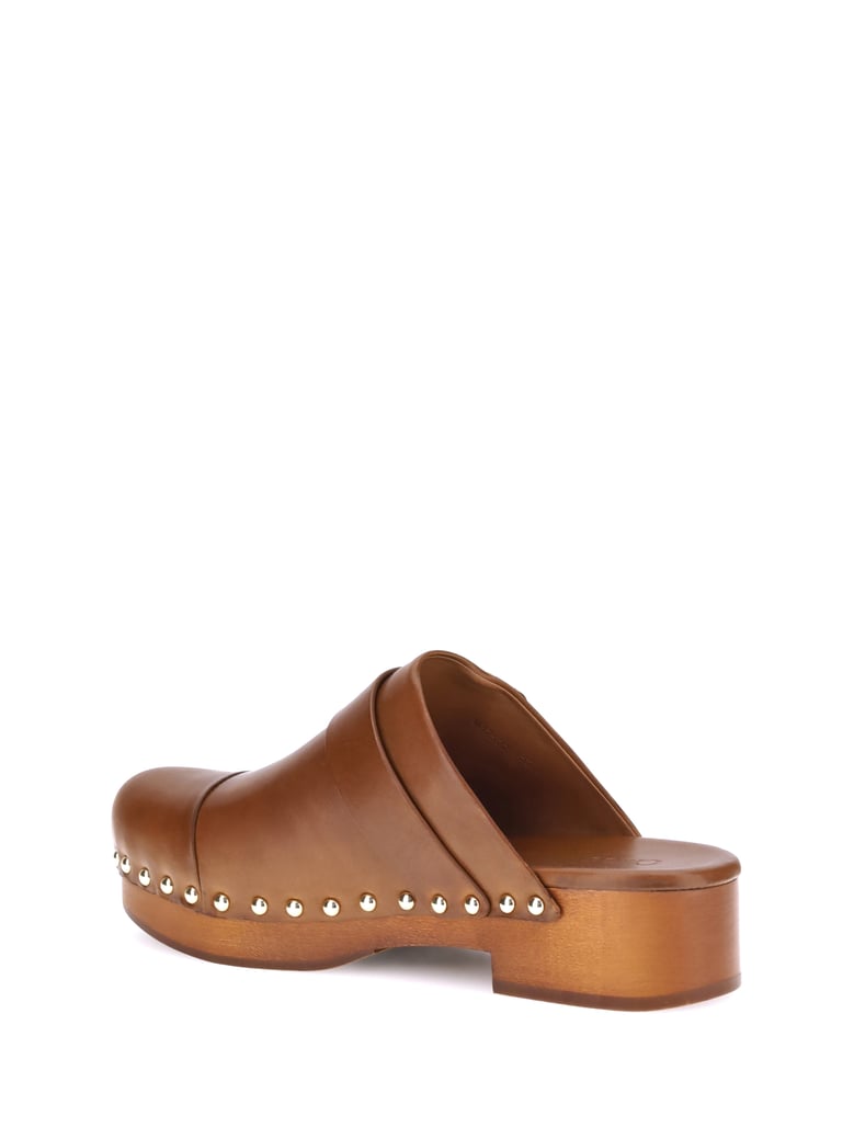 mules jeannette ginger brown by Selfnex