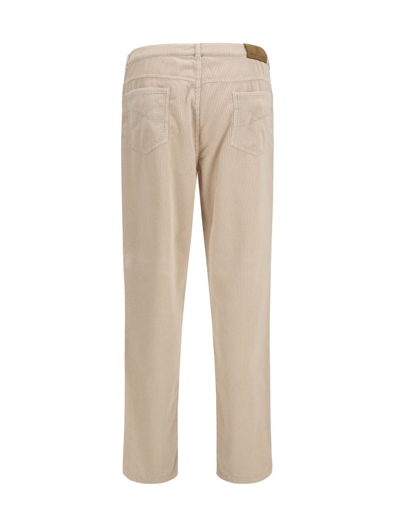 corduroy pants sand/pearl by Selfnex