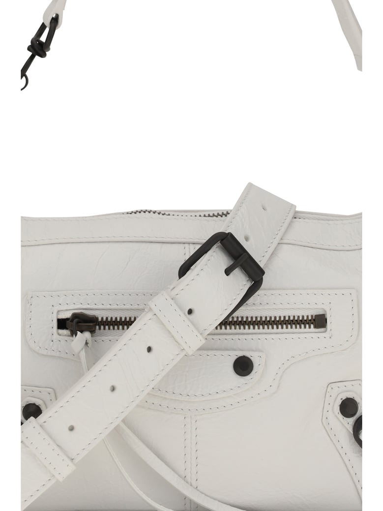 handbag le city moto mini optic white by Selfnex