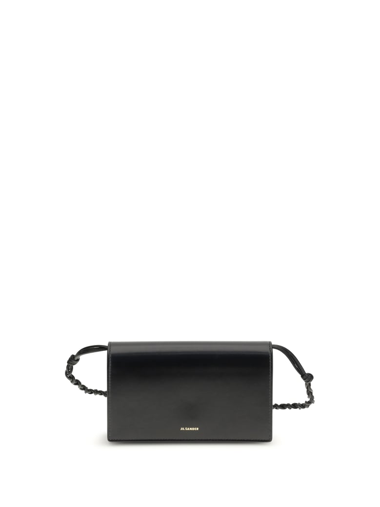 wallet tangle black calf leather by Selfnex