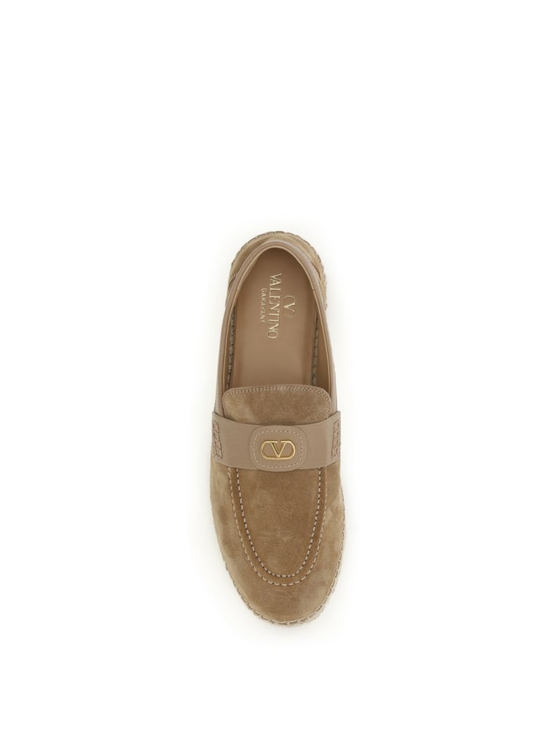 espadrilles suede camel by Selfnex