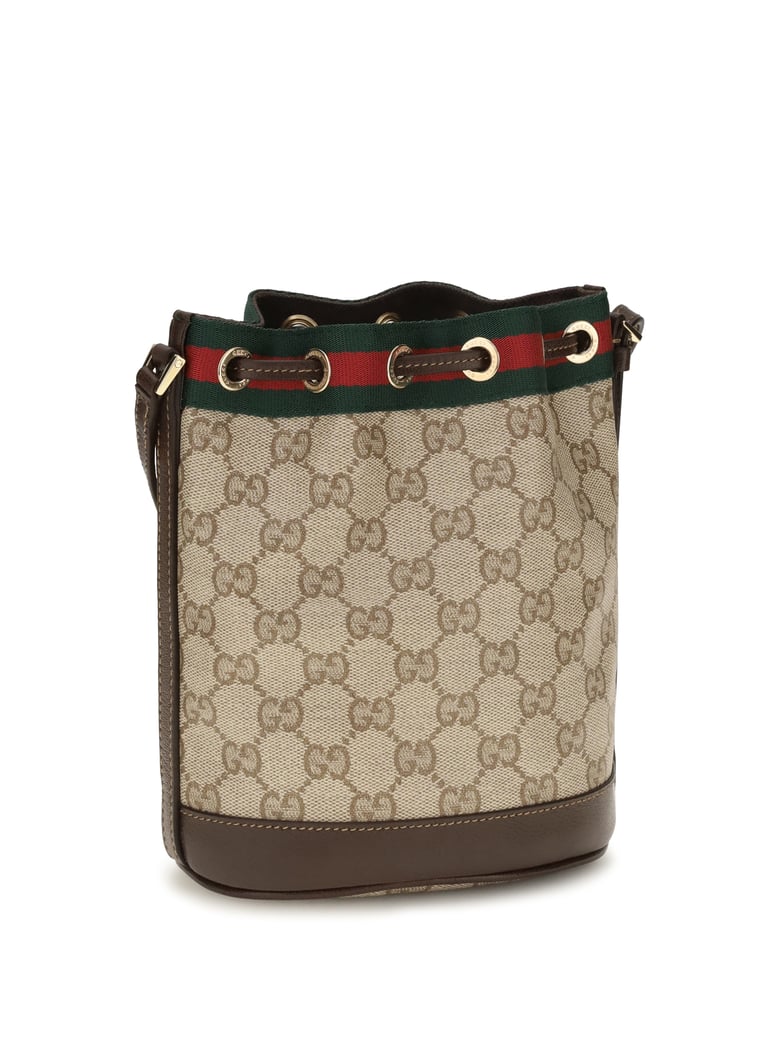 bucket bag web stripe gg fabric by Selfnex