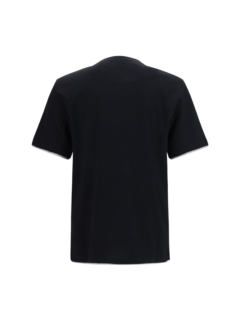 cotton t-shirt black/grey by Selfnex