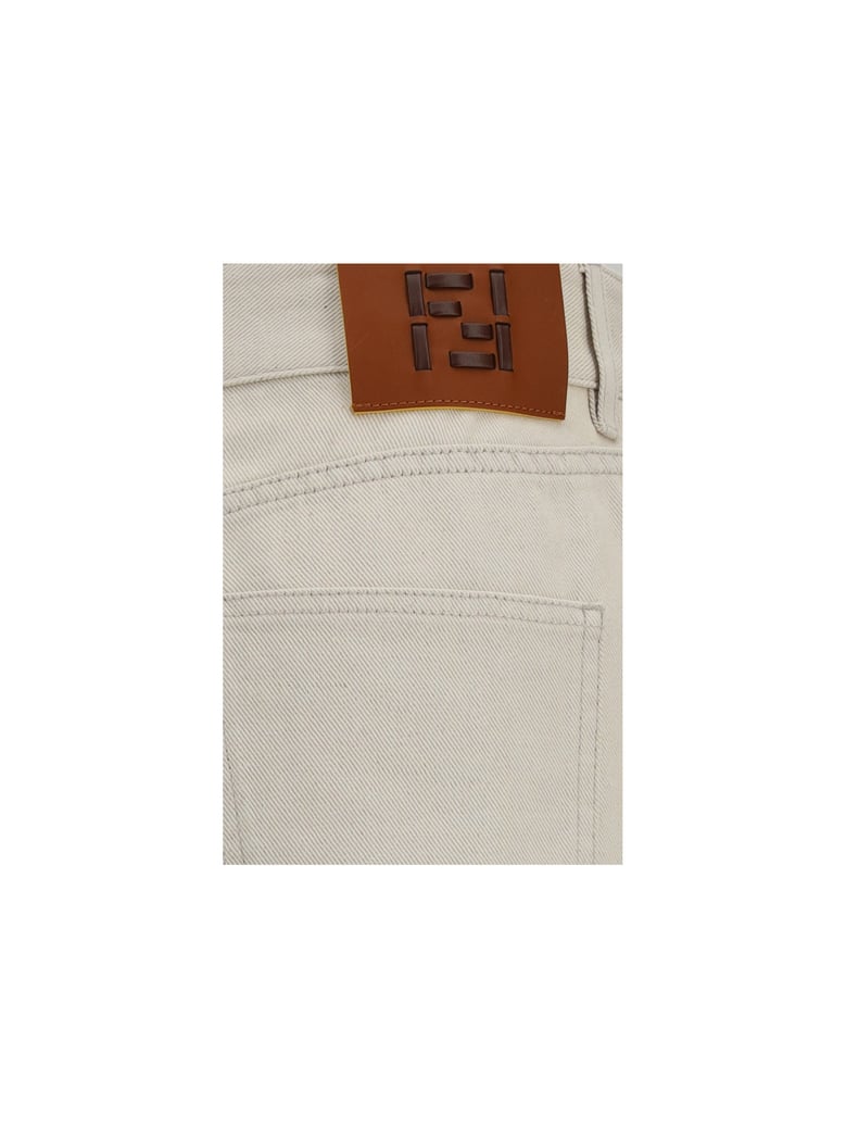 jeans ff reverse beige by Selfnex