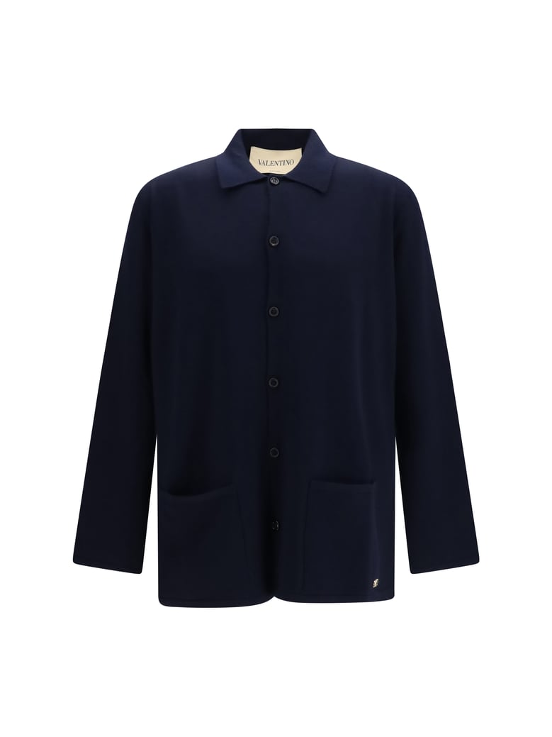 cardigan vlogo navy by Selfnex