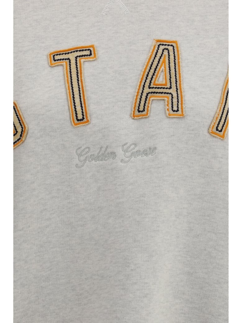 crewneck sweatshirt vintage grey melange by Selfnex