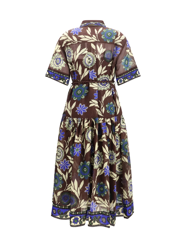 shirtdress jasper chocolate by Selfnex