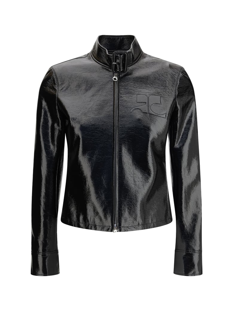 vinyl jacket city black by Selfnex