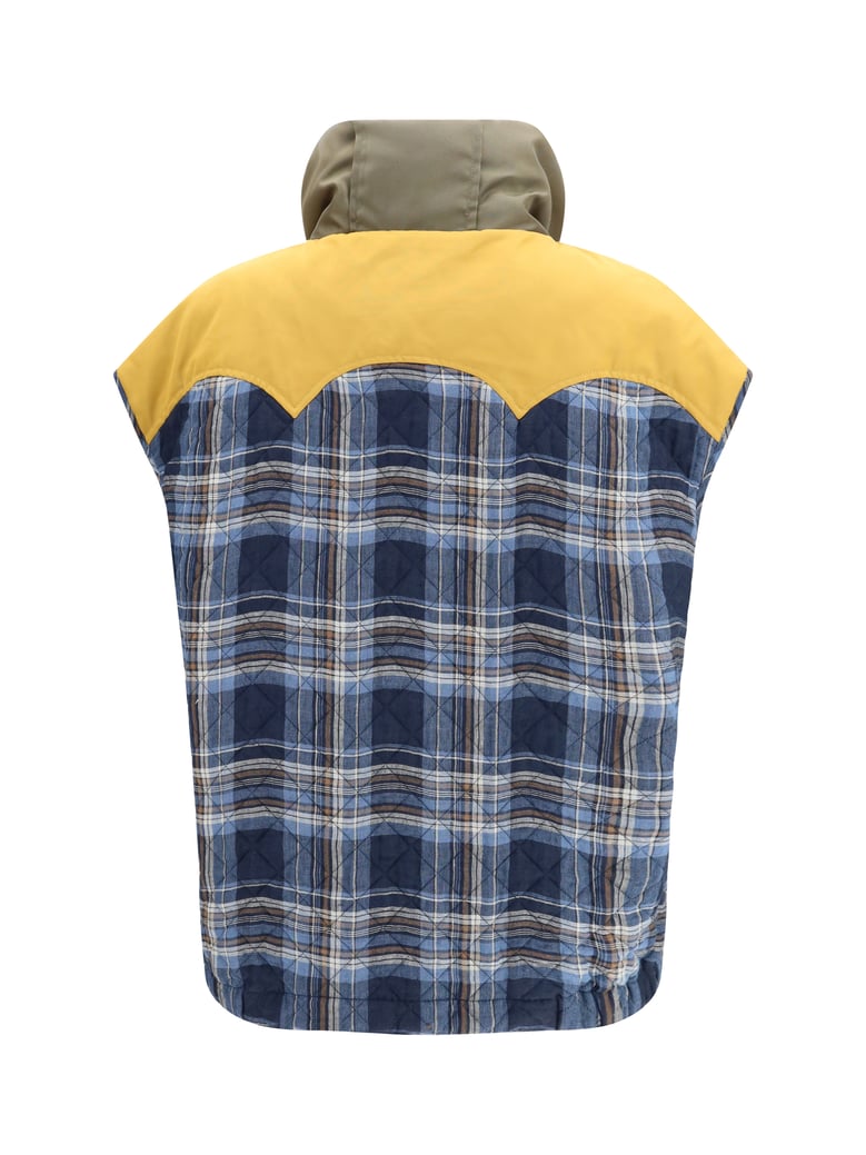 vest kate quilted padded ocean smoothie by Selfnex