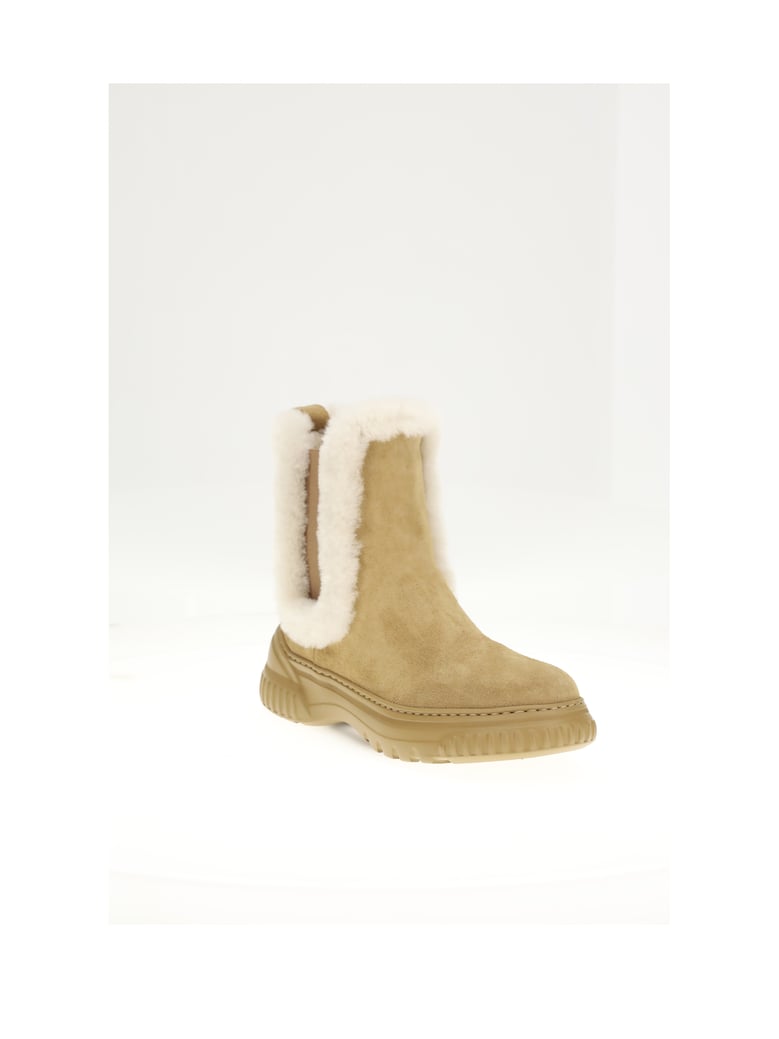 boots chestnut calf leather by Selfnex
