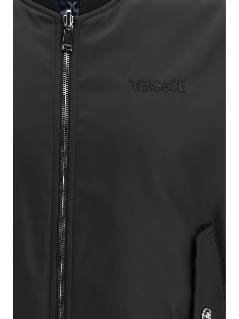 reversible blouson black/petrol blue by Selfnex