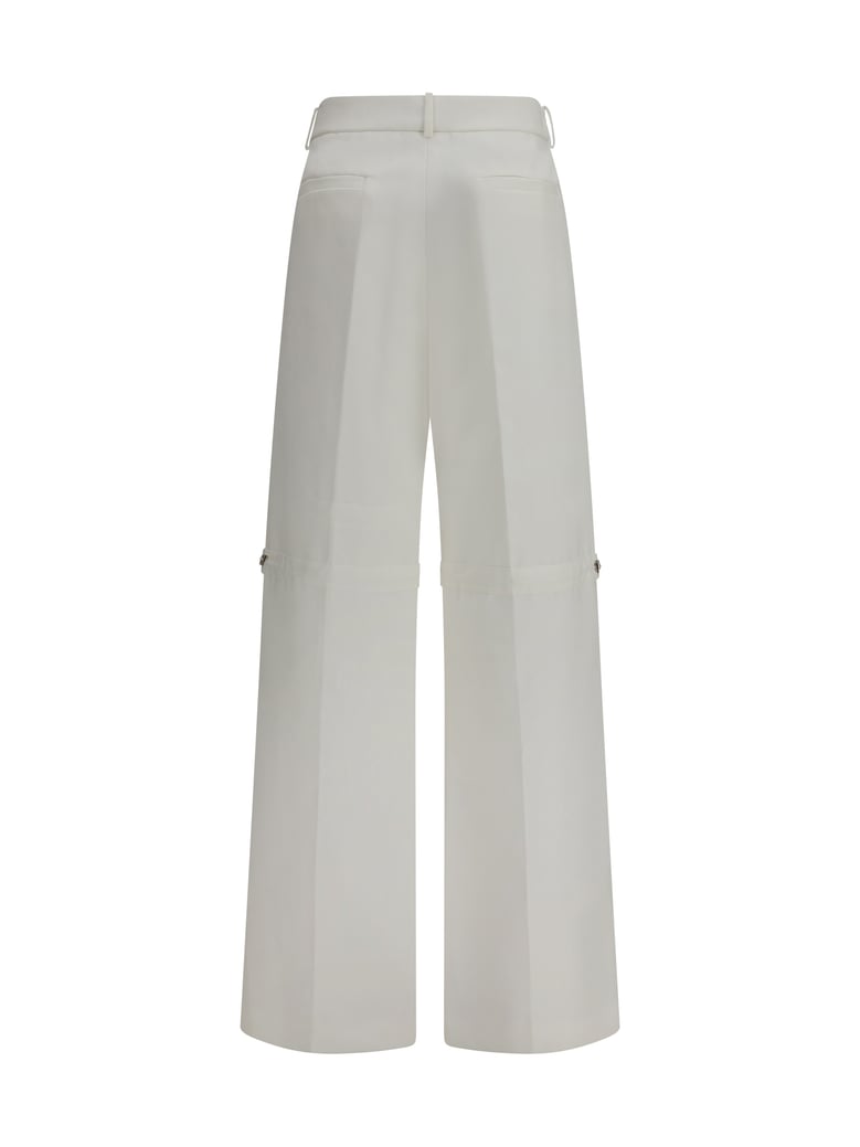 pants cotton white by Selfnex