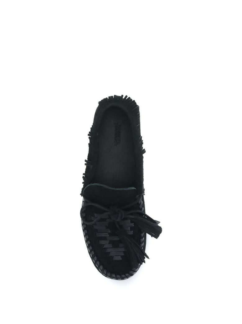 loafers fitza suede black by Selfnex