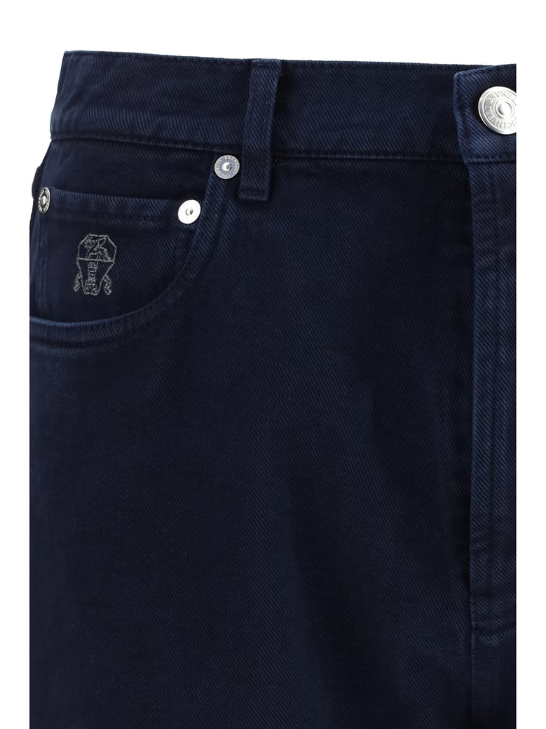trousers iconic fit navy by Selfnex