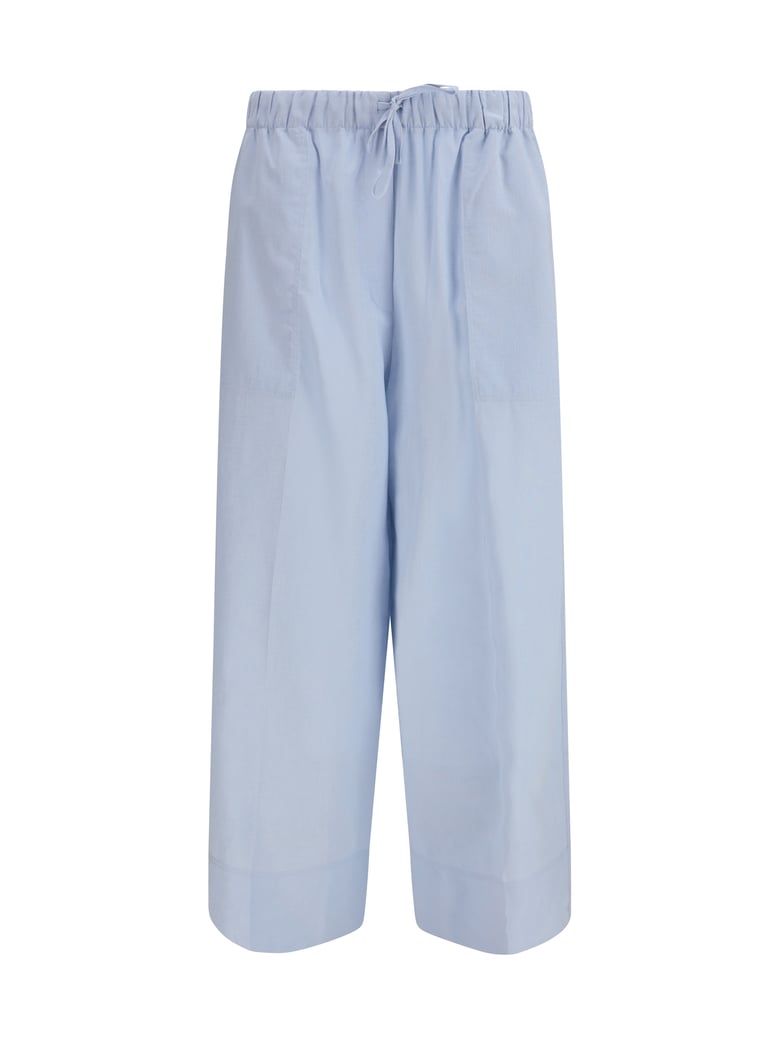 palazzo pants cotton-linen sky by Selfnex