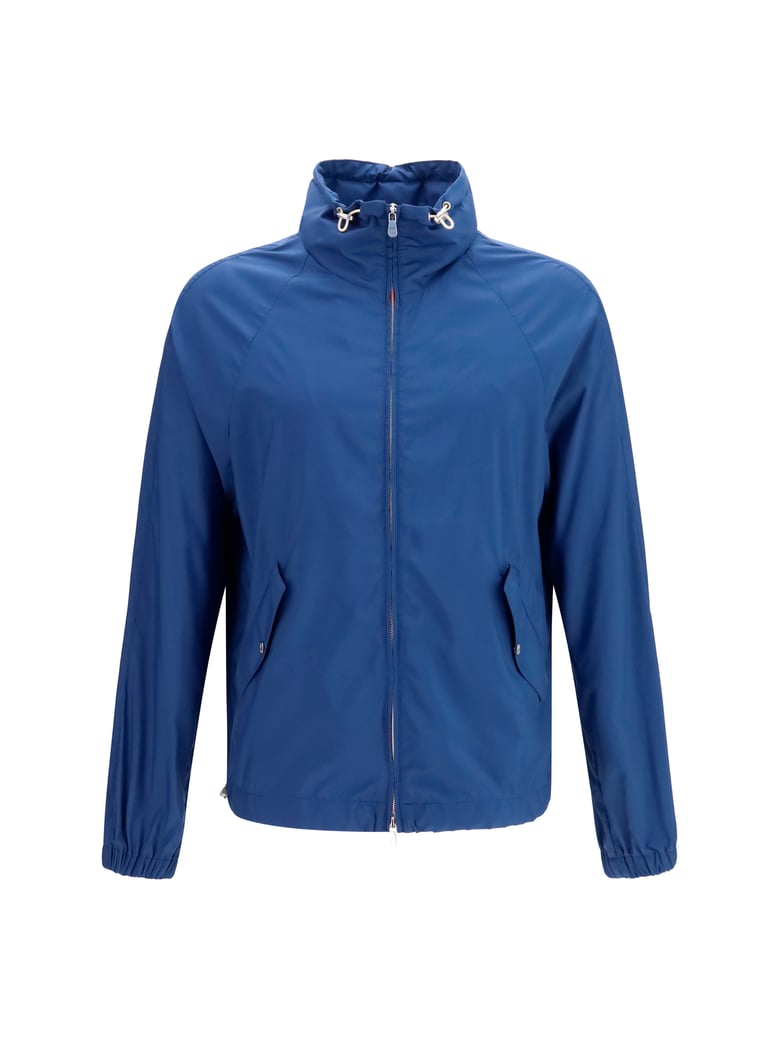 zip-up jacket royal by Selfnex