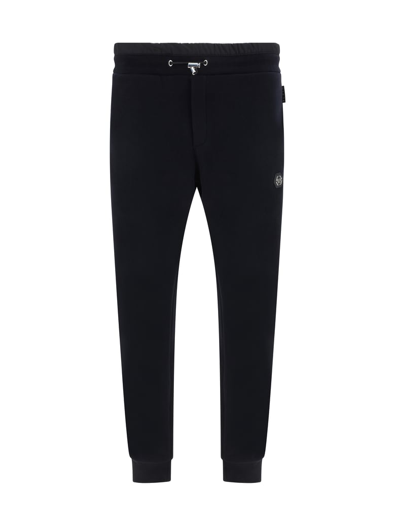 sweatpants hexagon black by Selfnex
