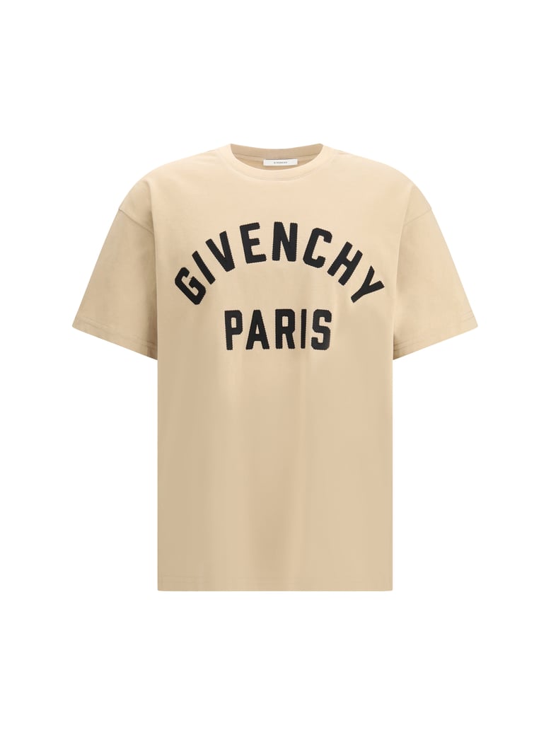 t-shirt logo beige/black by Selfnex