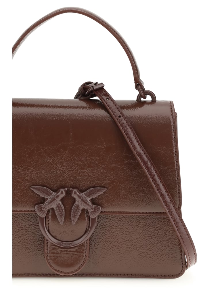 handbag love one burgundy leather by Selfnex