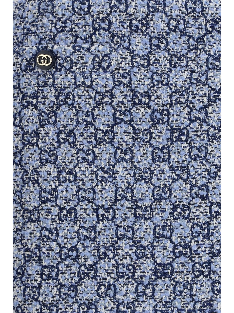 skirt gg tweed blue by Selfnex